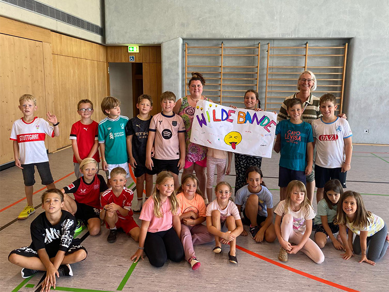 FERIA Kids in der Miteinander-Woche in der Sonnenberghalle Aidlingen
